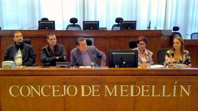 Rueda de prensa Concejo Medellín